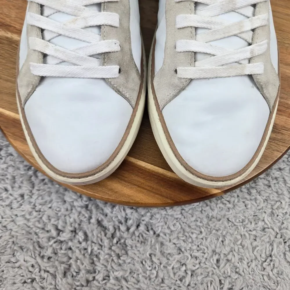 Cole Haan Men 10 Grand Pro Topspin White Gray Red Casual Daily Lifestyle Sneaker